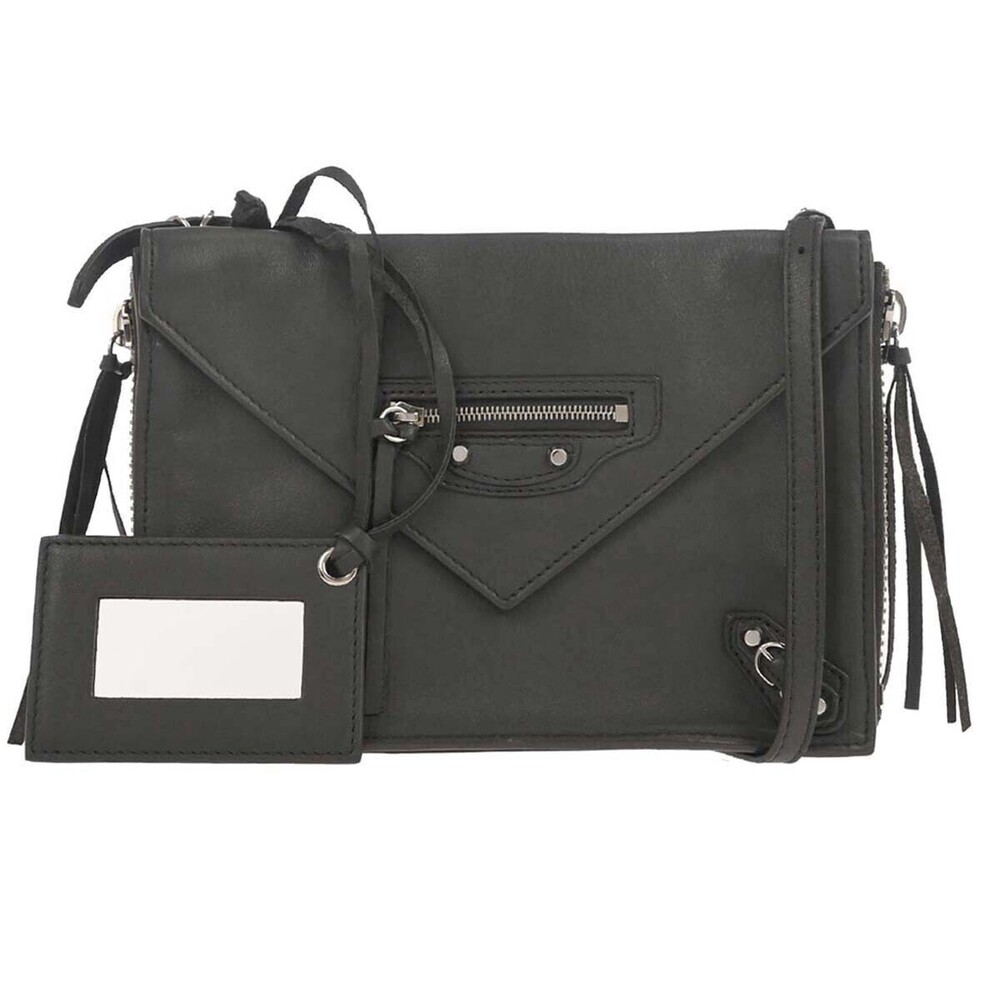 Balenciaga Papier Triple Zip Around Leather XS